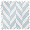 Chevron Stripe, Light Blue - Twist&Fit Roman Blind